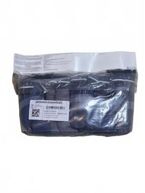 Amazon Essentials Men Comfortable Cotton Tag-Free Boxer Brief, Pack of 5 X-Large